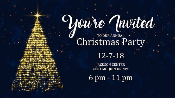 Christmas Party Invitation Teledyne Brown Engineering