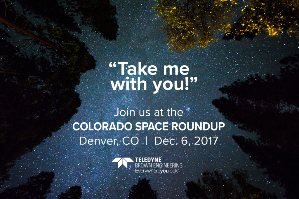 Colorado Space Roundup Teledyne Brown Engineering Invitation