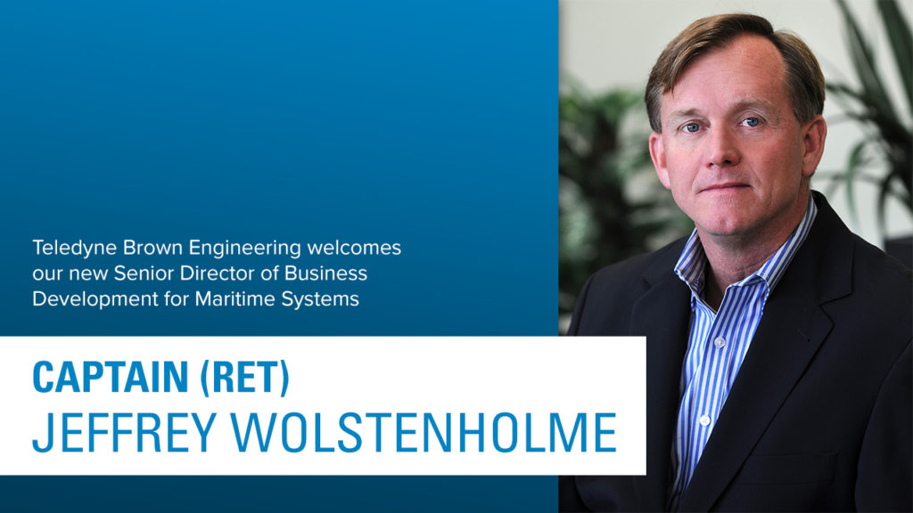 Teledyne Brown Engineering new hire Jeffrey Wolstenholme