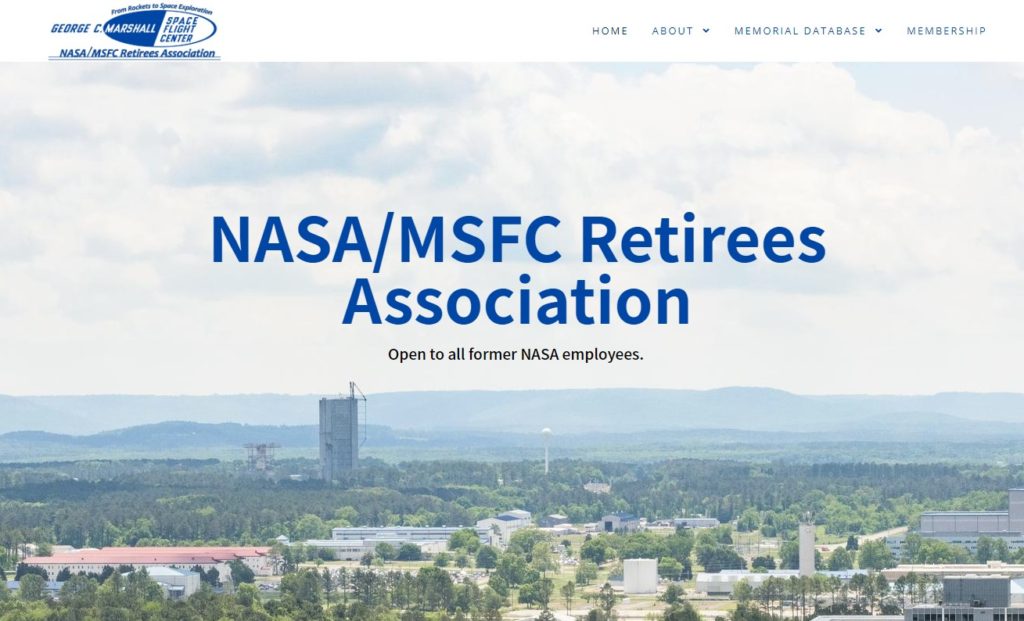 NASA Marshall Retirees Website