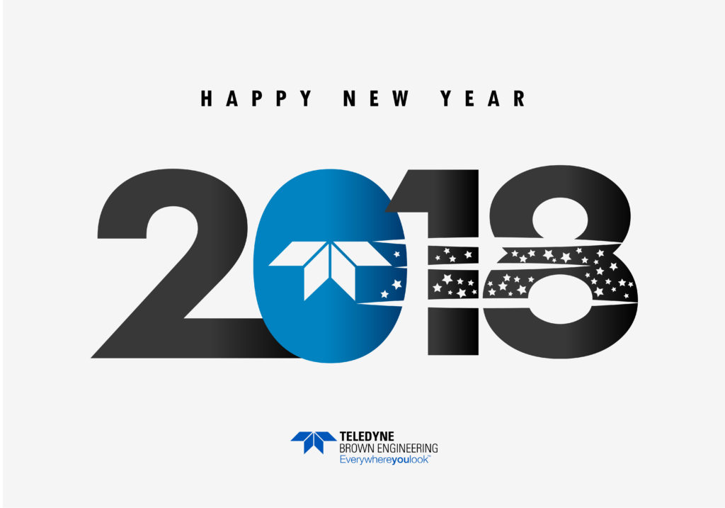 2018 Happy New Year Teledyne Brown Engineering